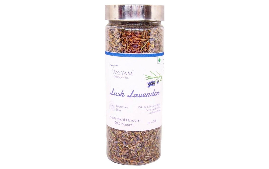 Tassyam Lush Lavender    Plastic Jar  50 grams